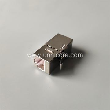 90 degree CAT6 coupler RJ45 to RJ45 Jack